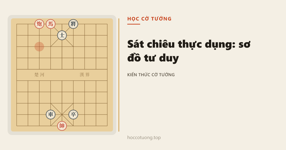 Sát Chiêu Thực Dụng: Sơ Đồ Tư Duy 27 Đòn Và 13 Đội Hình Cờ Tướng